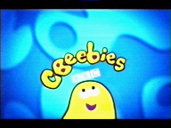 The bugs balance the CBeebies logo.